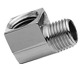 NPT Right Angle Elbow 1/8" M to 1/8" F National Pipe Thread Elbow, NPT Elbow, 1/8 Female 90 Degrees
